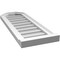 Ekena Millwork Octagonal Top Surface Mount PVC Gable Vent w/ 2"W x 2"P Brickmould Sill Frame, 12"W x 32"H GVPOT12X3203SN - alternate 5